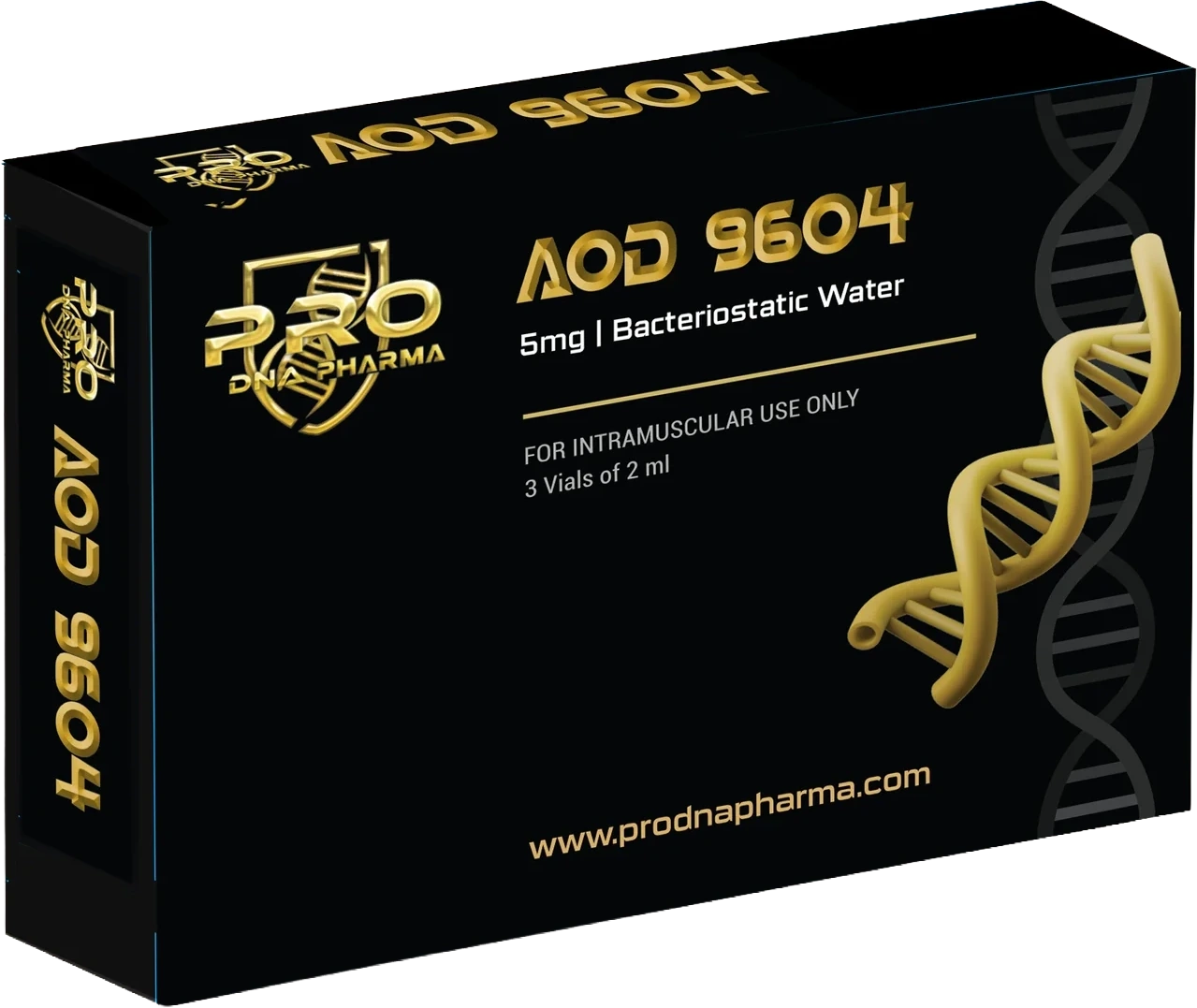 AOD 9604 5 mg — Pro DNA Pharma product packaging