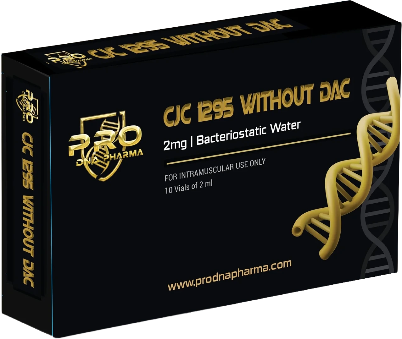 CJC 1295 without DAC 2 mg — Pro DNA Pharma product packaging
