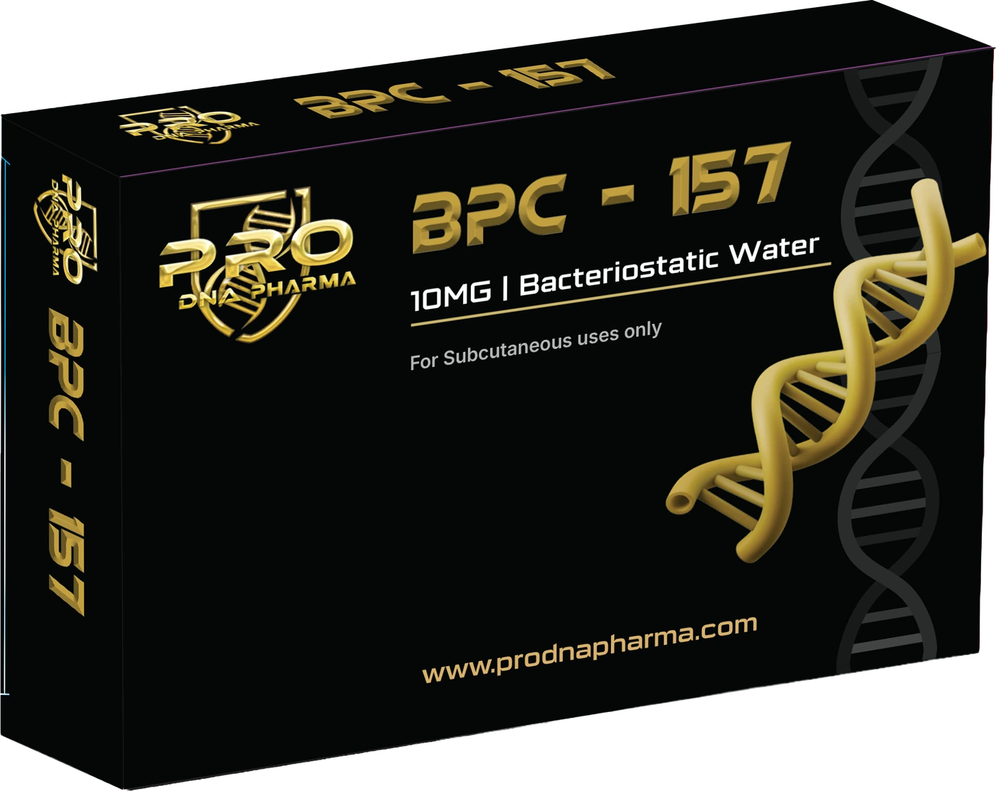 BPC-157 10 mg — Pro DNA Pharma product packaging