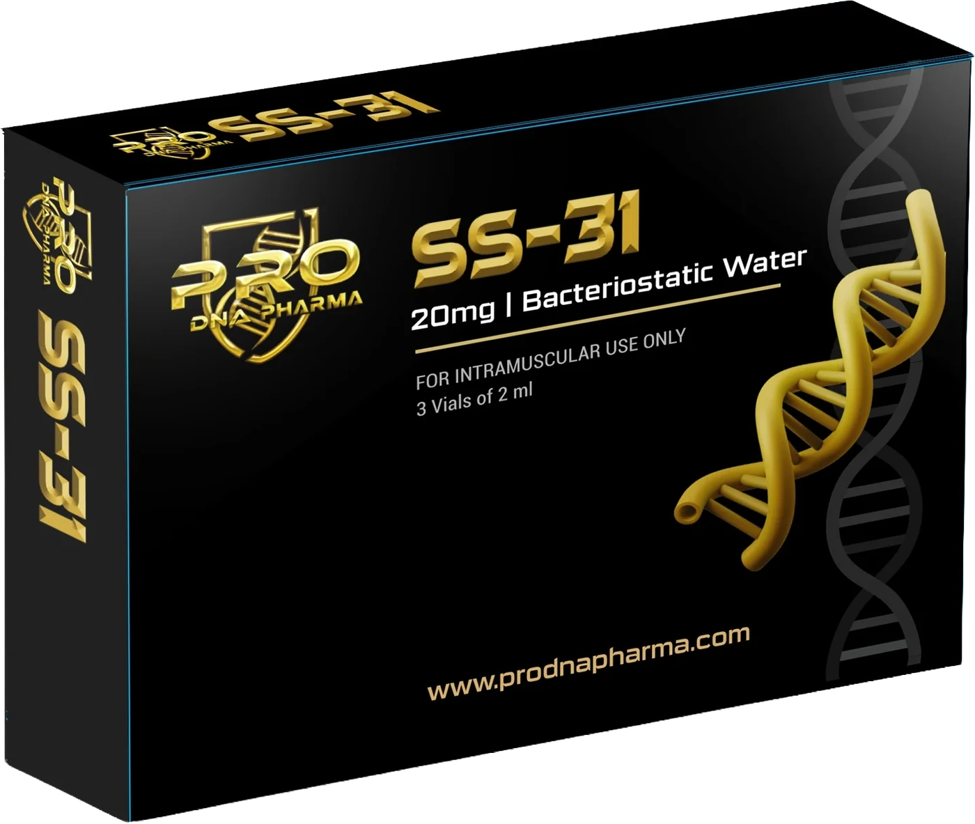 SS-31 20 mg — Pro DNA Pharma product packaging