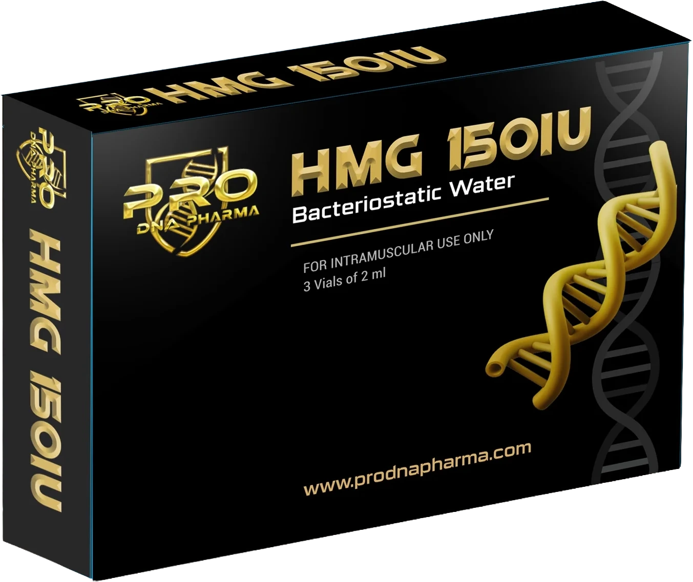 HMG 150 IU — Pro DNA Pharma product packaging
