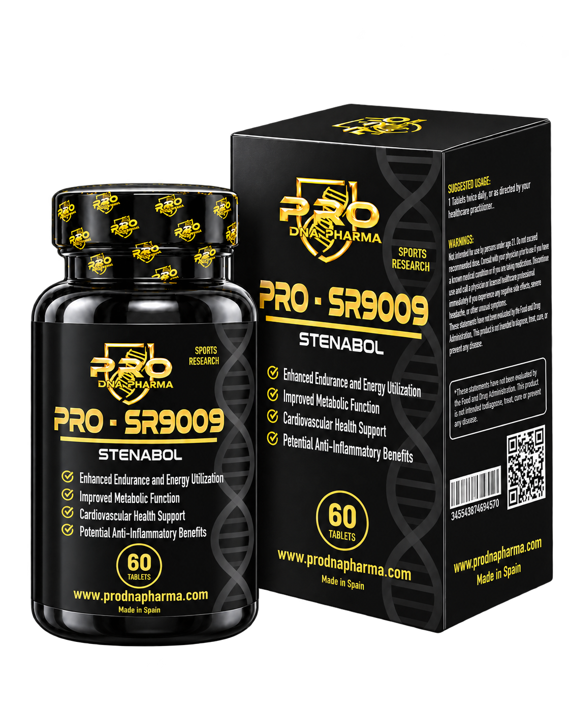PRO - SR9009 Not Available — Pro DNA Pharma product packaging