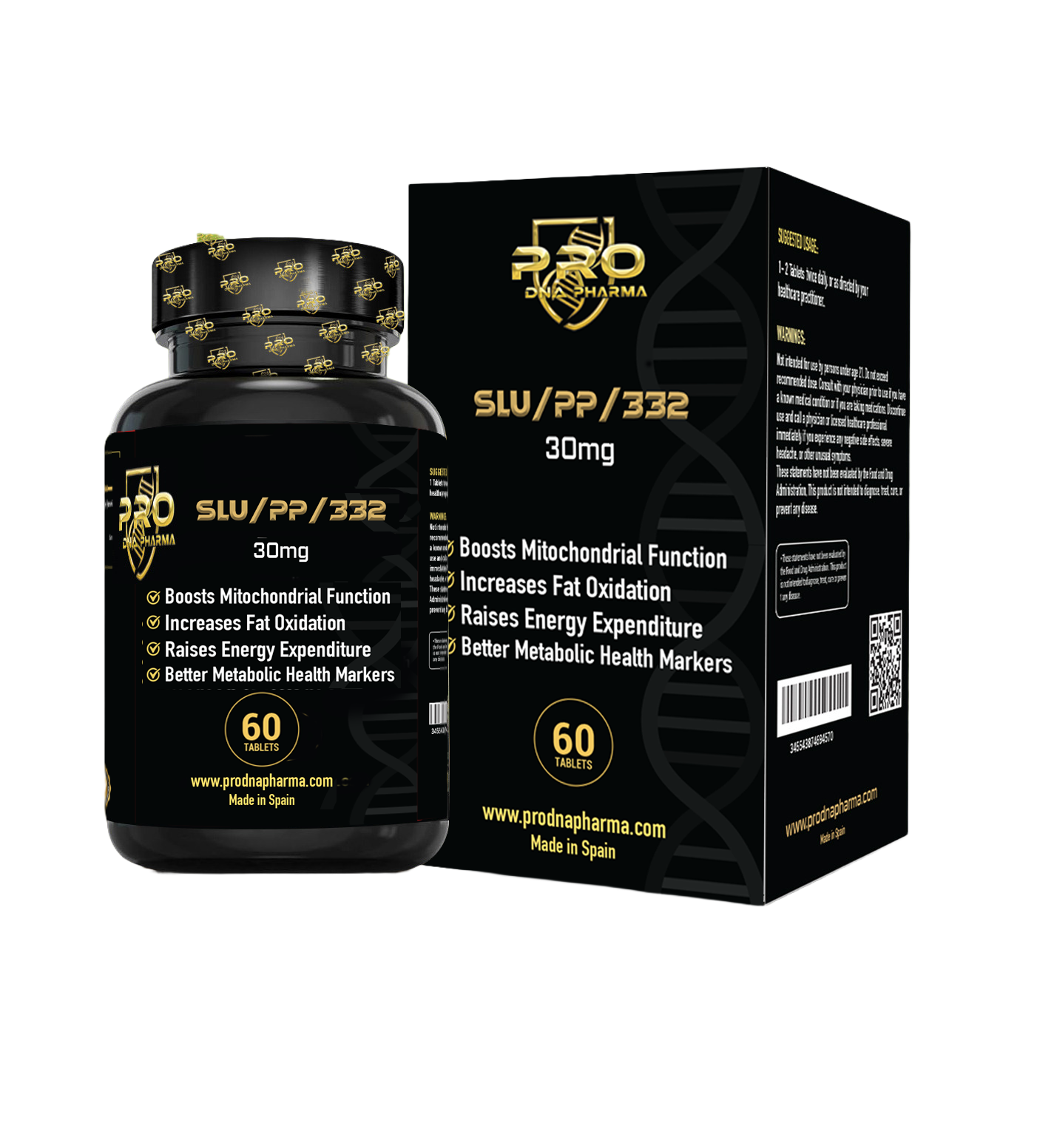 SLU/PP/332 30 mg — Pro DNA Pharma product packaging