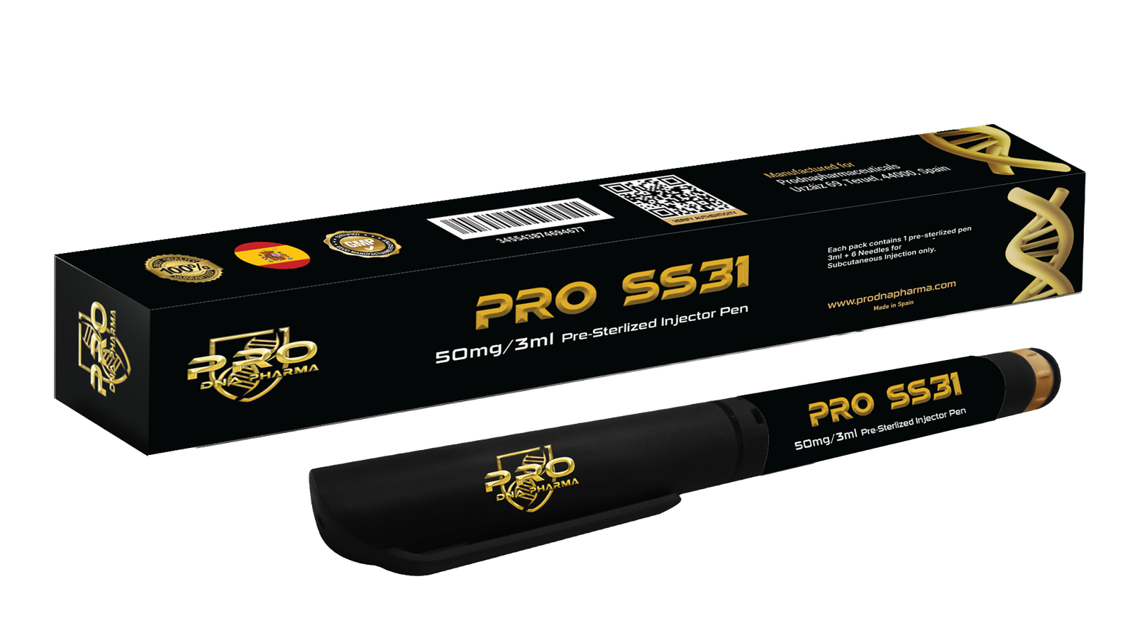 PRO SS31 50 mg / 3 ml — Pro DNA Pharma product packaging